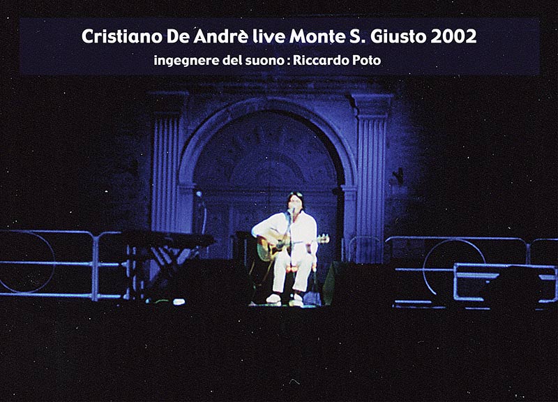 Cristiano De Andrè live Monte San Giusto
